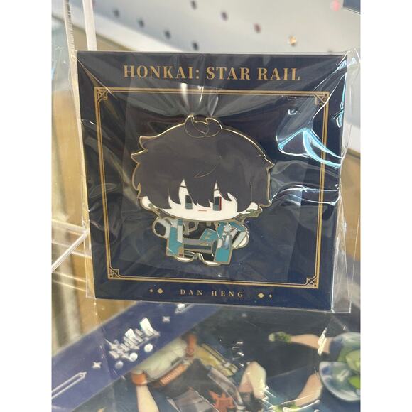 Honkai: Star Rail Chibi Chara Pin Badge Dan Heng - Picture 2 of 3